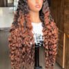 Donor 32 inches Asian curly 400gramm with 5x5 closure