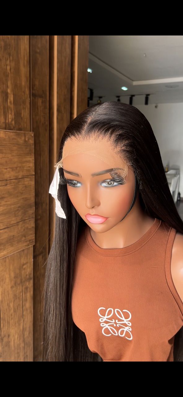 34”400grams Vietnamese SDD Bonestraight with 5by5 Closure.