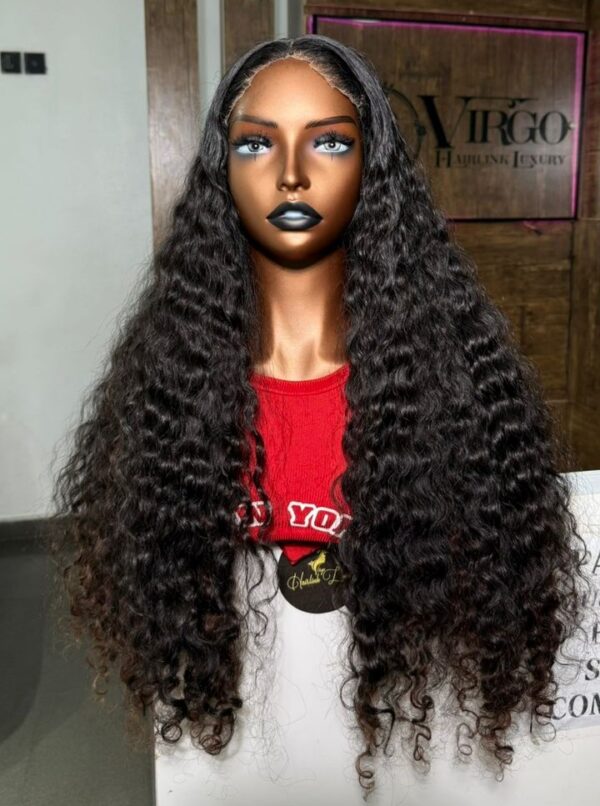 26 Inches 400grams Vietnamese Deepwave paired with 6by6 HD Closure