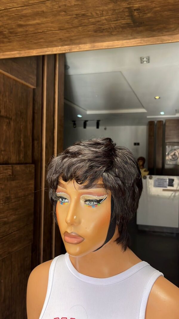 Pixie Cut Skull cap made with SDD Vietnamese Bonestraight