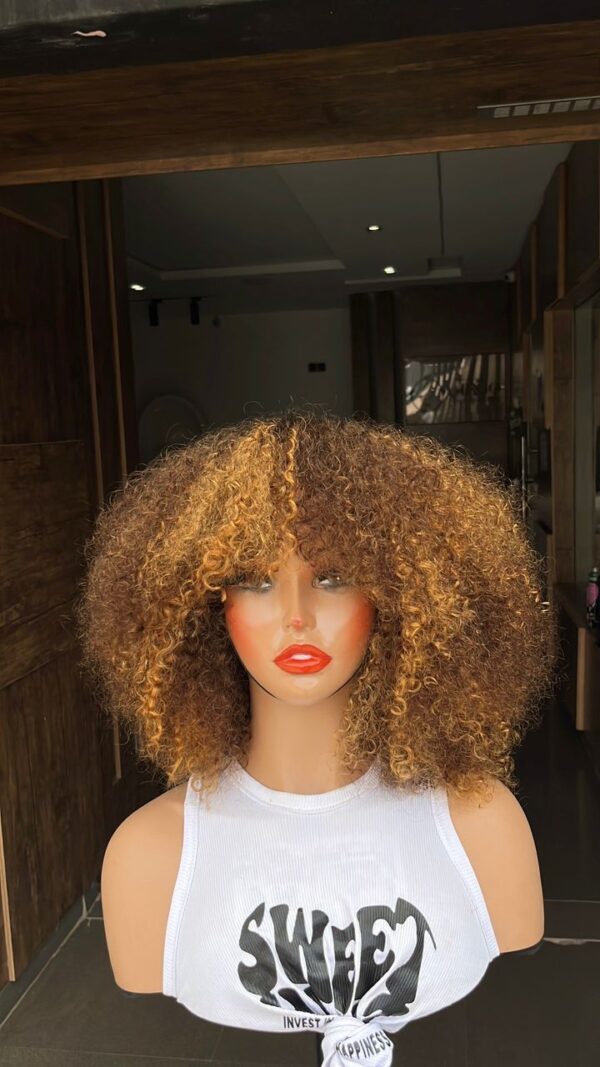 10 Inches 200grams Piano Pixie Curl Fringe Hair